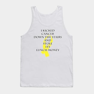 Cancer Bully (Yellow Ribbon) Tank Top